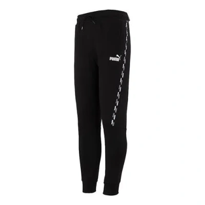 PUMA PUMA POWER TAPE SWEAT PANTS FL CL LOGO 'BLACK'