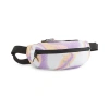 Puma Pr Classic Running Waist Bag In White-grape Mist-aop