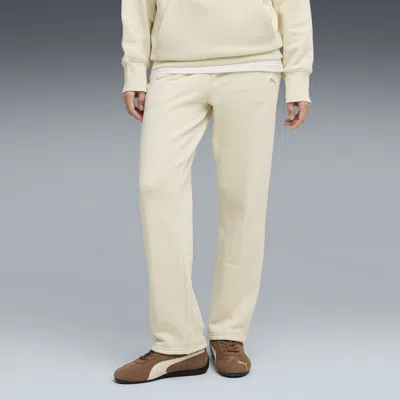 Puma Premium Ess Sweatpants Unisex In White