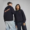 Puma Premium Essentials Men's Relaxed Hoodie In Blue