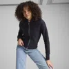 Puma Premium Essentials Women's Knitted Cardigan In Blue