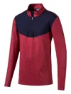 Puma Preston Jersey Sweatshirt In Burgundy