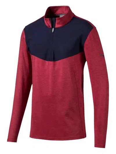 Puma Preston Jersey Sweatshirt In Burgundy