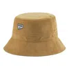 Puma Prime Dt Bucket Hat 'brown White' In Yellow