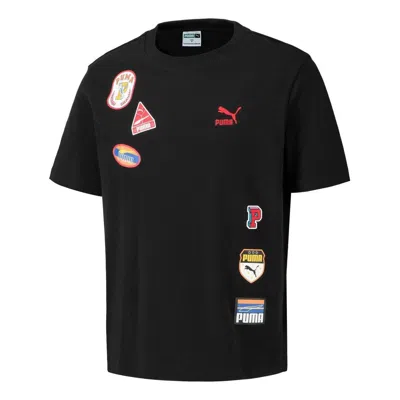 Puma Printed T-shirt 'black'