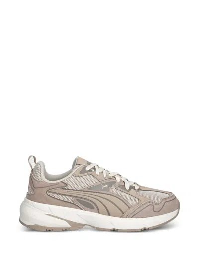 Puma Profoam Galactic Panelled Sneakers In Brown