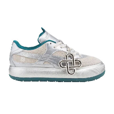 Pre-owned Puma Pronounce X Wmns Suede Mayu 2 'silver Ultra Violet'