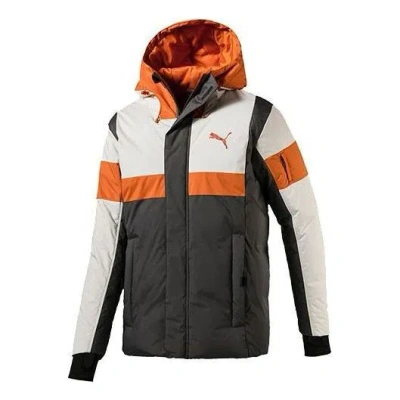 Puma Protective Down Jacket 'grey' In Gray