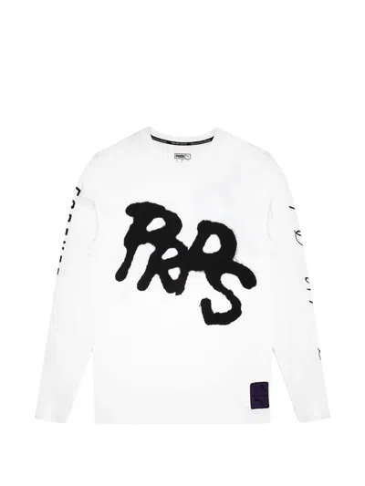 Puma Prps Long-sleeve T-shirt In White