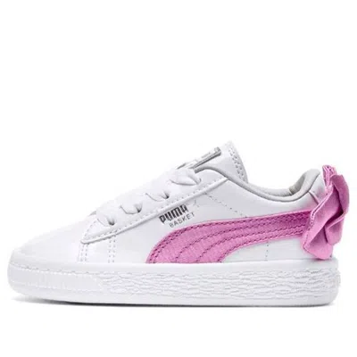 Puma (ps)  Basket Bow Patent In White