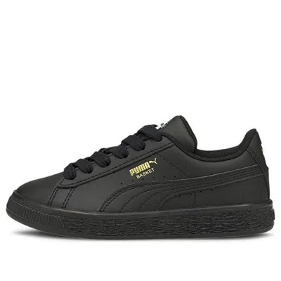 Puma (ps)  Basket Classic 21 'triple Black'