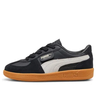 Puma (ps)  Palermo Leather 'black Feather Grey Gum'