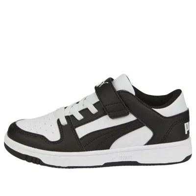 Puma (ps)  Rebound Lay-up Lo V 'white Black'