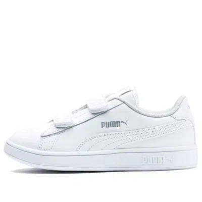 Puma (ps)  Smash V2 Leather 'triple White'