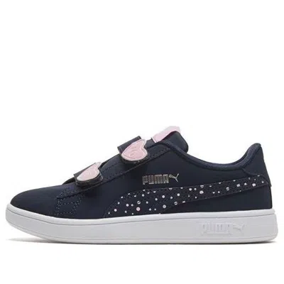 Puma (ps)  Smash V2 V 'candy - Peacoat' In Blue