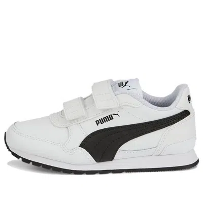 Puma (ps)  St Runner V3 Leather Shoes 'white Black'