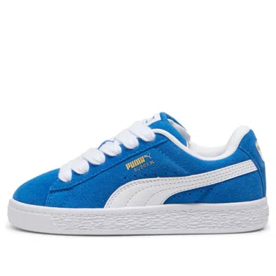 Puma (ps)  Suede Xl 'royal White' In Blue