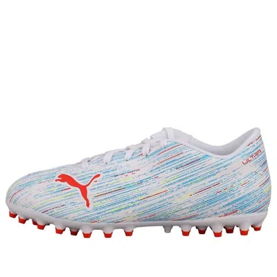 Puma (ps)  Ultra 4.2 Mg Jr Soccer Shoes K 'white Red Blue'