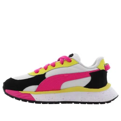 Puma (ps)  Wild Rider 'rollin' - Pink Glow Yellow' In Multi