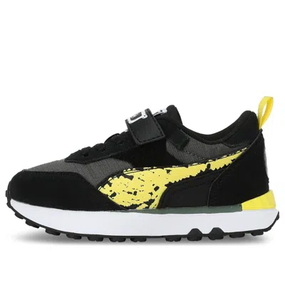 Puma (ps)  X Spongebob Squarepants Rider Fv 'black Yellow'