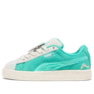Puma (ps)  X Squishmallows Suede Xl 'winston' In Green