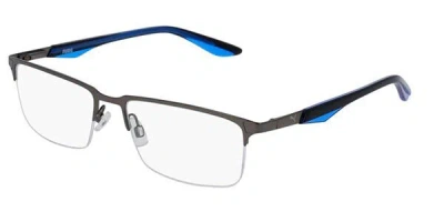 Puma Pu0064o Men's Glasses, Gunmetal, Size 54 In Gray