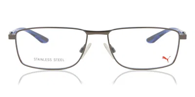 Puma Pu0065o Men's Glasses, Grey, Size 56 In Gray