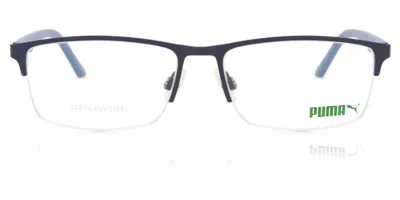 Puma Pu0373o Men's Glasses, Blue, Size 58