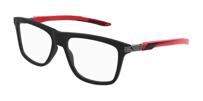 Puma Pu0379o 004 Men's Glasses Black Size 56 - Free Lenses - Blue Light Block Available