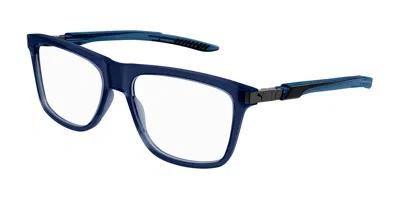 Puma Pu0379o Men's Glasses, Blue, Size 56