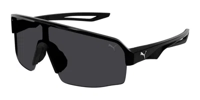 Puma Pu0399s 001 Men's Sunglasses Black Size 199 - Free Rx Lenses  - Free Rx Lenses