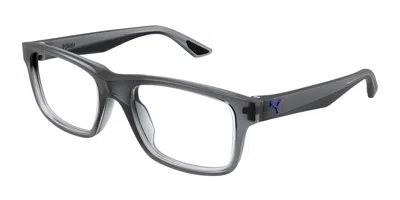 Puma Pu0405o Men's Glasses, Clear, Size 54 In Gray