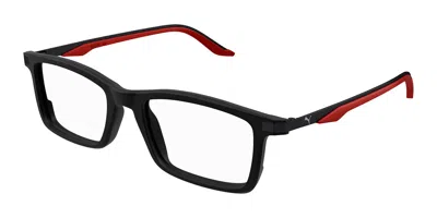 Puma Pu0410o Men's Glasses, Black, Size 54