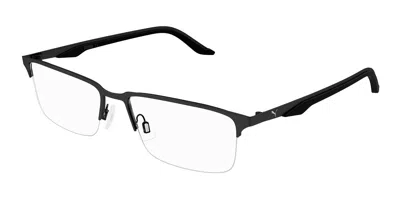 Puma Pu0413o Men's Glasses, Black, Size 56