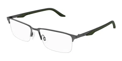 Puma Pu0413o Men's Glasses, Gunmetal, Size 56 In Gray