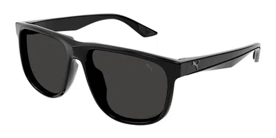 Puma Pu0441s 001 Men's Sunglasses Black Size 59