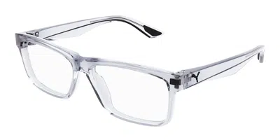 Puma Pu0444o Men's Glasses, Clear, Size 56 In Transparent