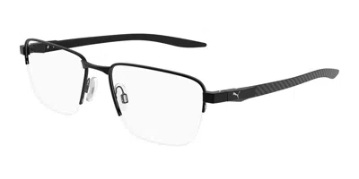 Puma Pu0456o Men's Glasses, Black, Size 57