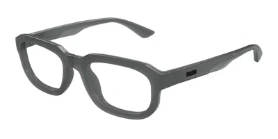 Puma Pu0466o Men's Glasses, Grey, Size 52 In Gray
