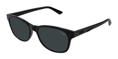 Puma Pu0468s 001 Men's Sunglasses Black Size 55