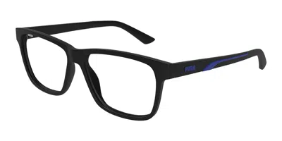 Puma Pu0470o Men's Glasses, Black, Size 57