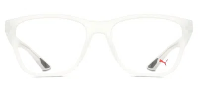 Puma Pu0485o Men's Glasses, Clear, Size 57 In Transparent