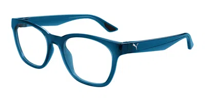 Puma Pu0486o Men's Glasses, Blue, Size 53