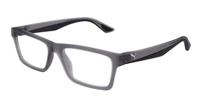 Puma Pu0487o Men's Glasses, Grey, Size 56 In Gray