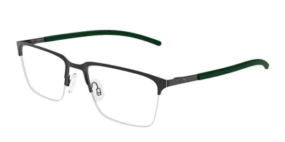 Puma Pu0488o Men's Glasses, Gunmetal, Size 57 In Black