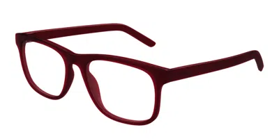 Puma Pu0496o Men's Glasses, Burgundy, Size 55