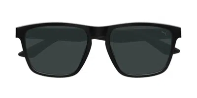 Puma Pu0505s 001 Men's Sunglasses Black Size 57 - Free Rx Lenses  - Free Rx Lenses