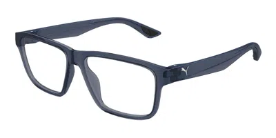 Puma Pu0507o 002 Occhiali Da Vista Blu Per Uomo (solo Montatura) In Blue