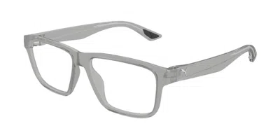 Puma Pu0507o 004 Occhiali Da Vista Grigi Per Uomo (solo Montatura) In Gray