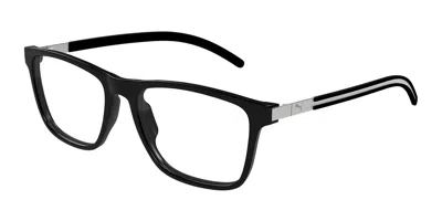 Puma Pu0511o 001 Occhiali Da Vista Neri Per Uomo (solo Montatura) In Black